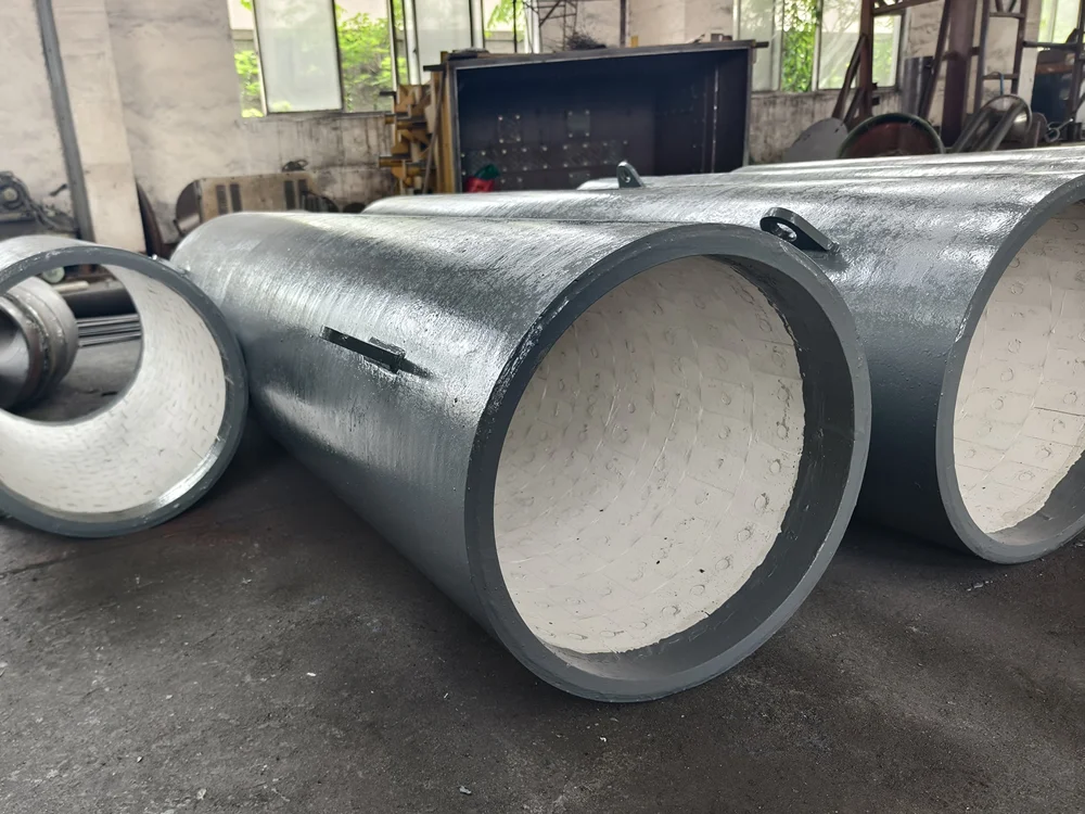 Abrasion Resistant Ceramic Liner Pipe