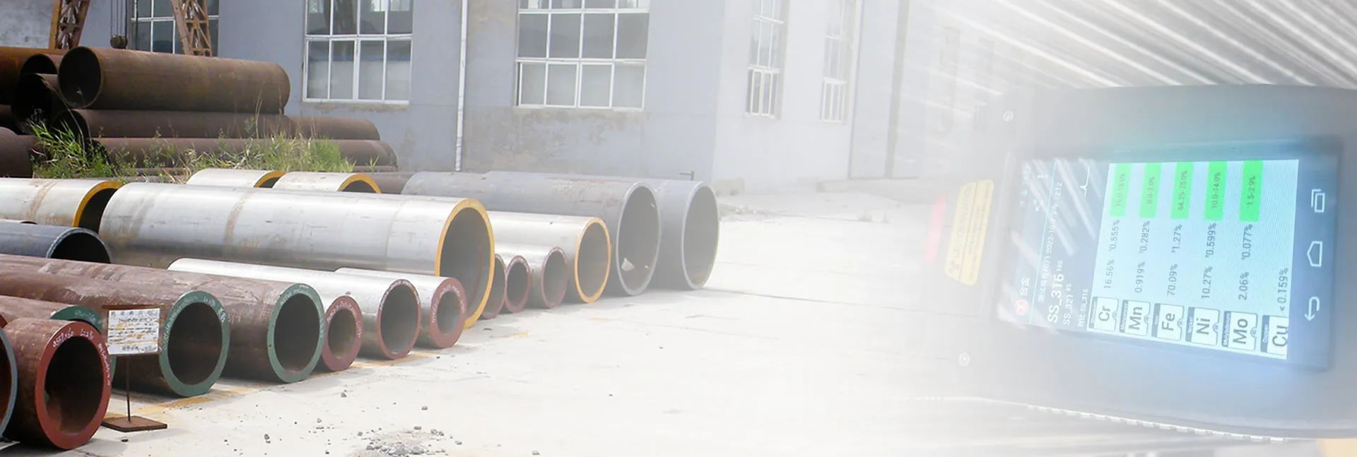 Alloy steel pipes stock