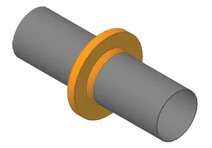 Orifice flange installation