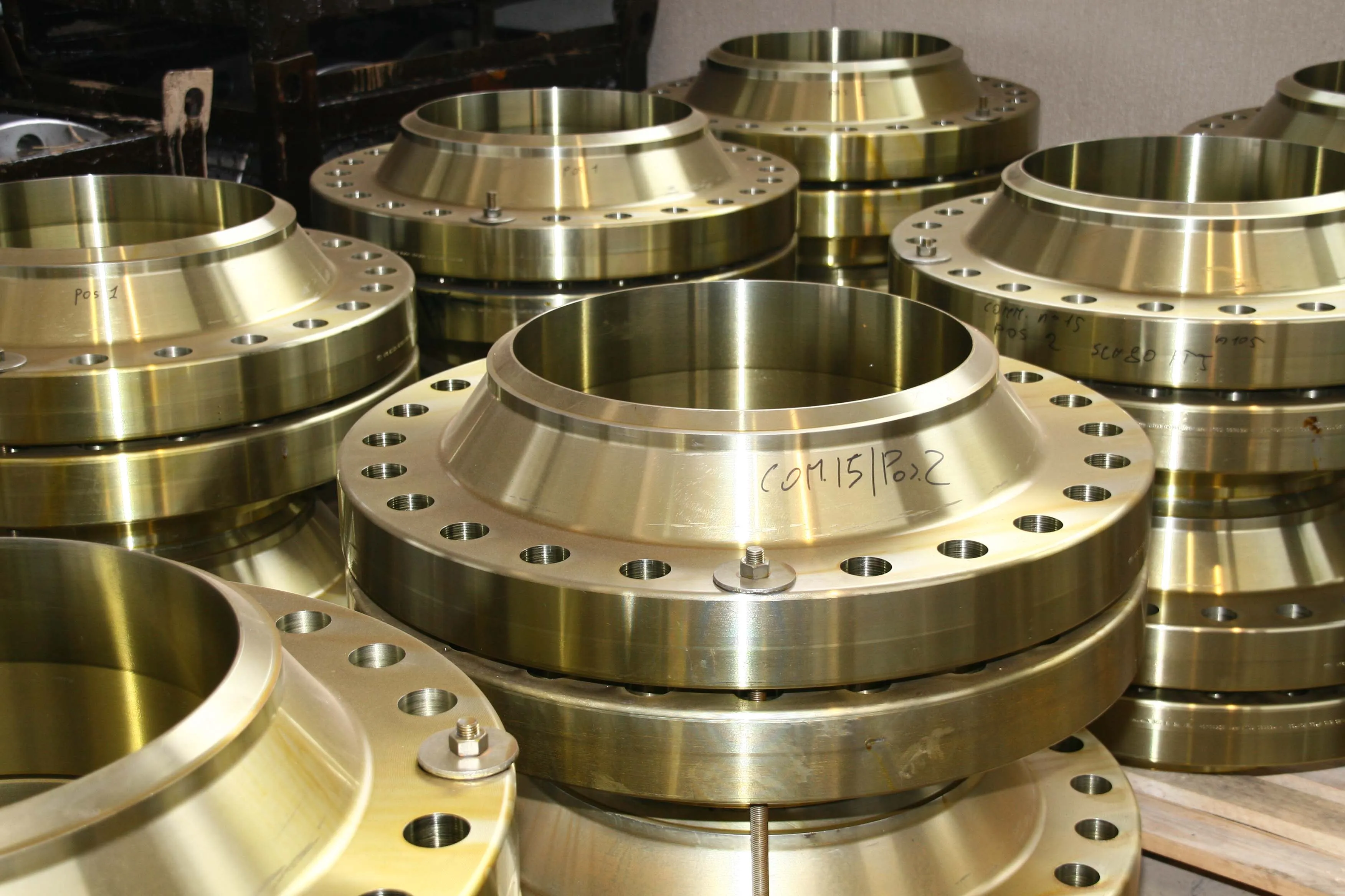 Copper Plated Anchor Flange