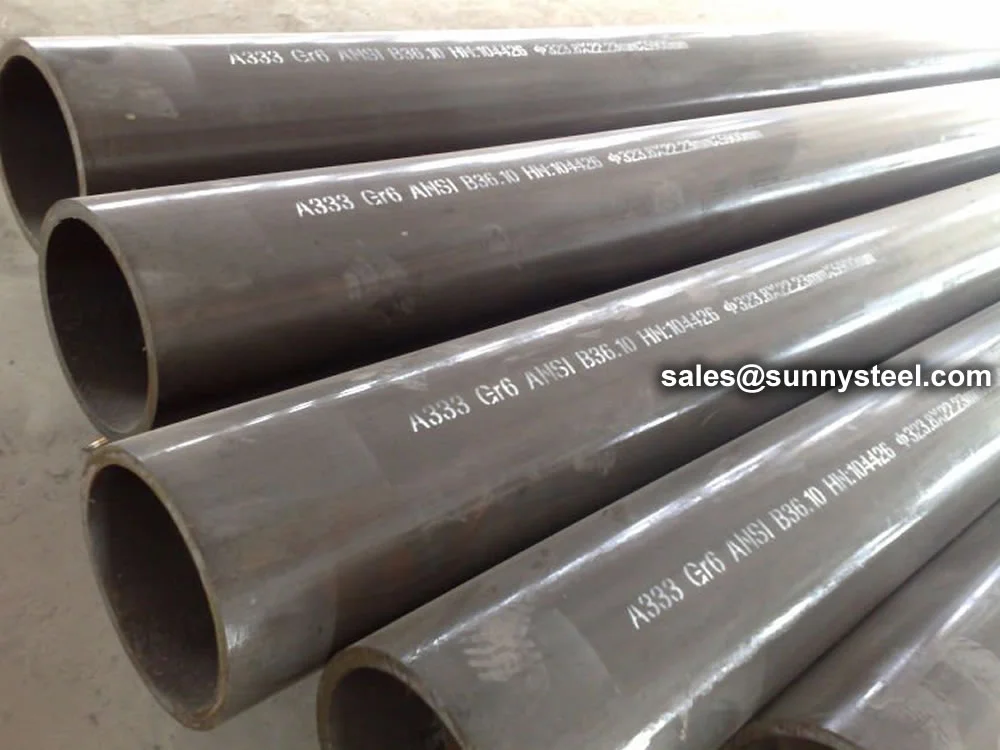 ASTM A333 Grade 6 Pipe in stock
