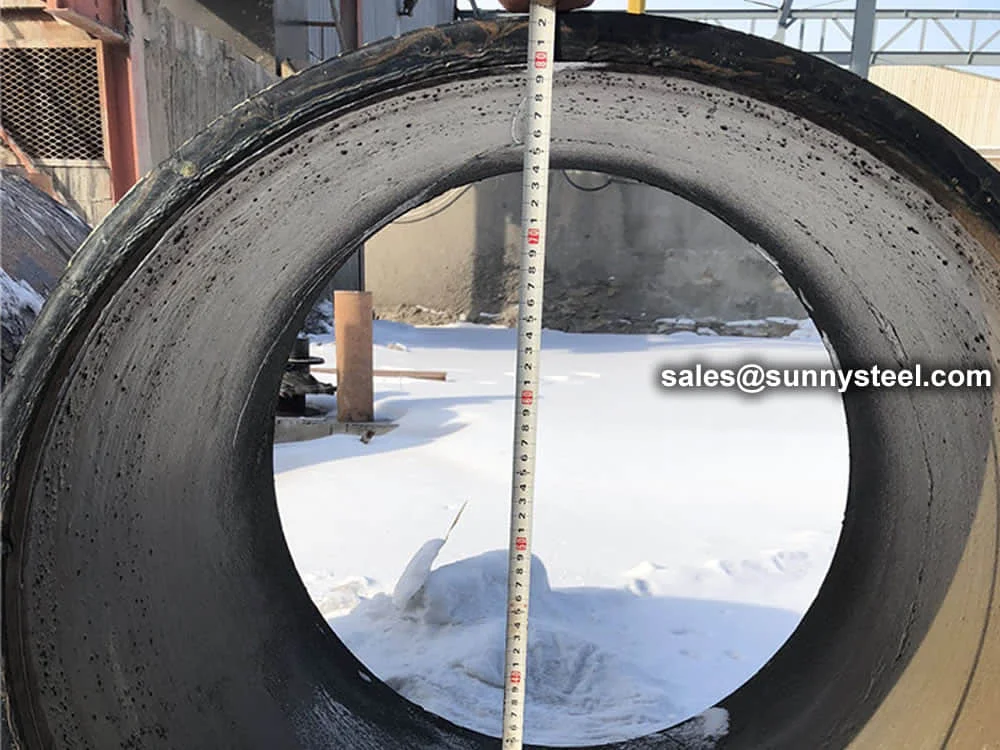 Big Bore Cast Basalt Pipes
