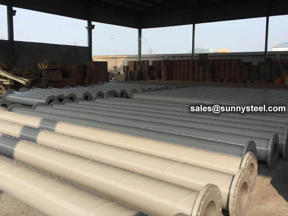 Cast Basalt Composite Ash Discharge Pipeline