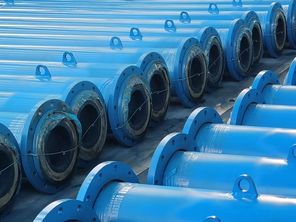 Cast basalt lined steel pipe (Image 10)