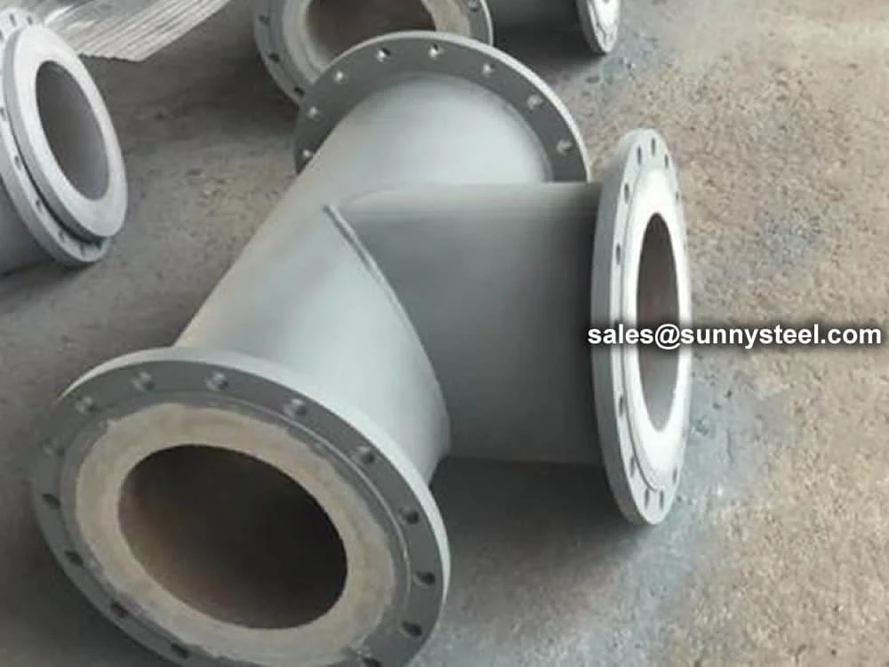 Cast Basalt Lined Steel Special‑Shape Pipe