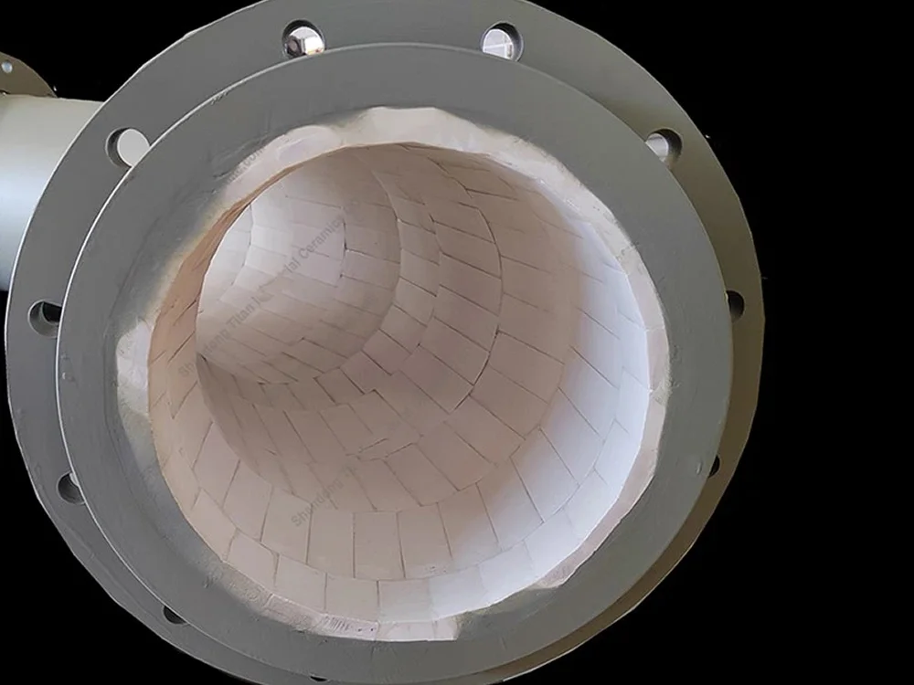 Ceramic Composite Wear Resistant Elbow