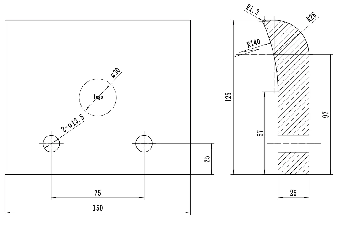 Ceramic conveyor scrapers