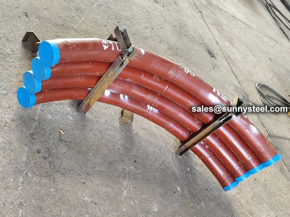 Packaging of ceramic lined pipes and fittings