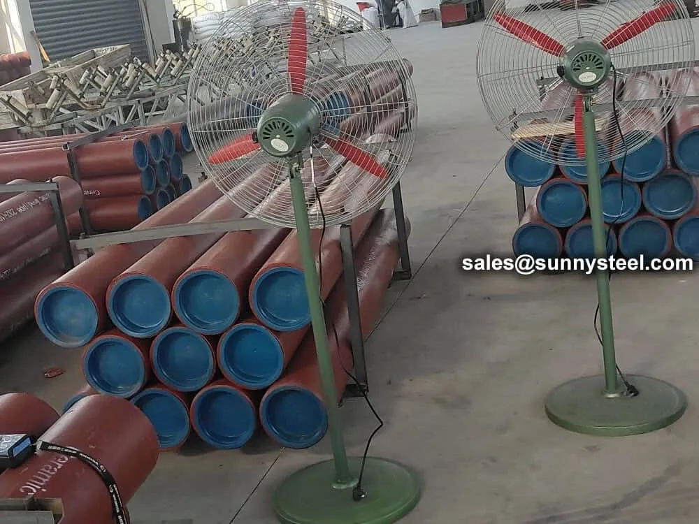 Packaging of ceramic lined pipes and fittings