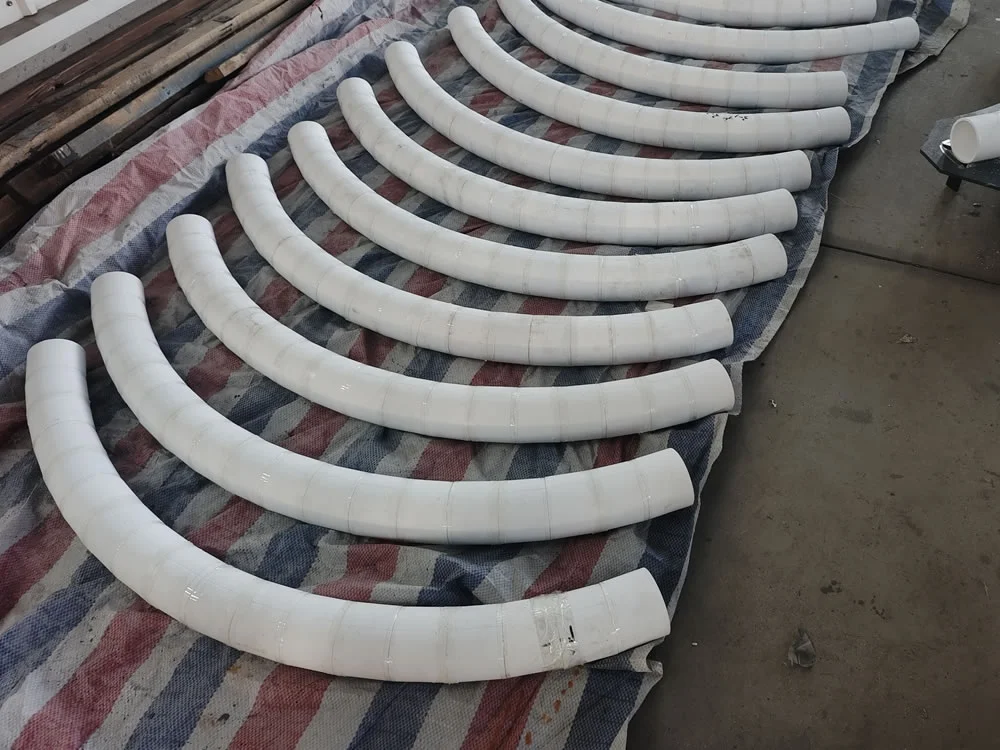 Alumina Ceramic Offset Pipe