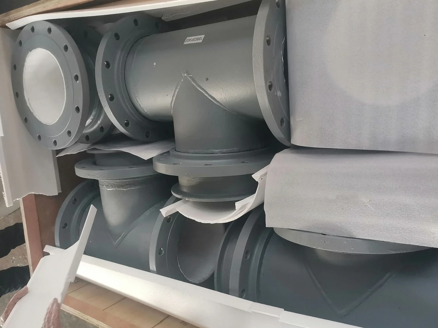 Ceramic Tile Lined Pipe Spool