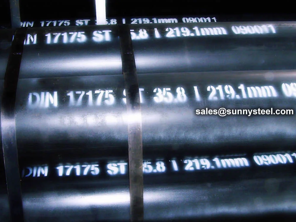 DIN 17175 Seamless Steel Tubes