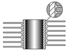 Extruded fin