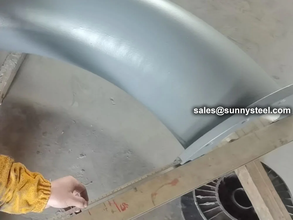 High Alumina Ceramic Lined Conveying Elbow (Image 7)