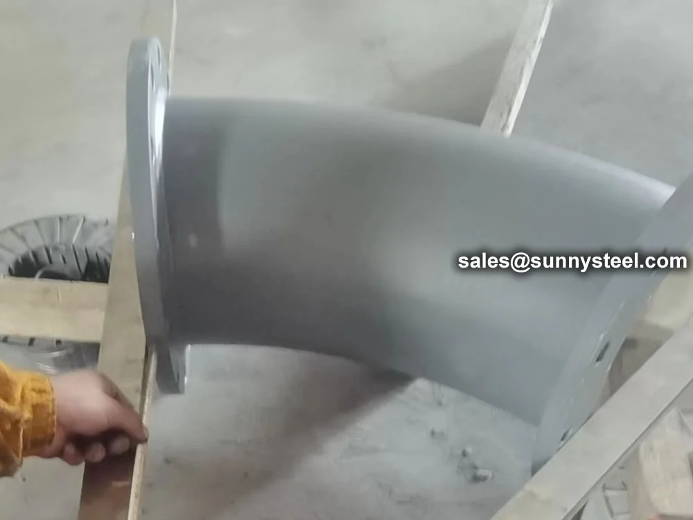 High Alumina Ceramic Lined Conveying Elbow (Image 9)