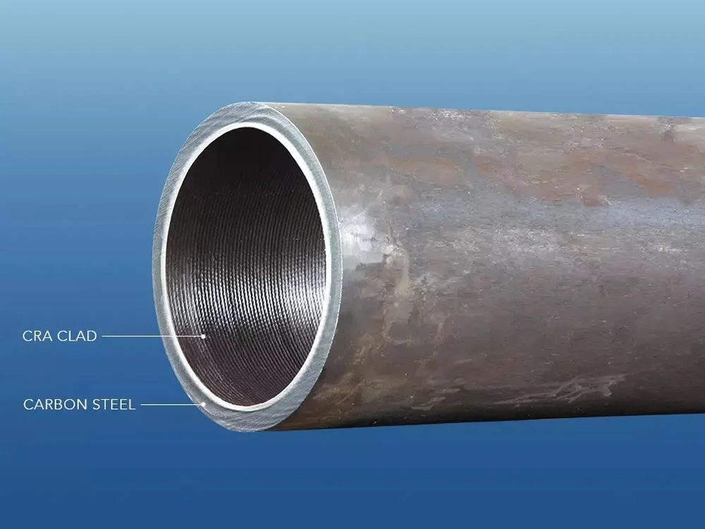 Wear Resistant Clad Pipe