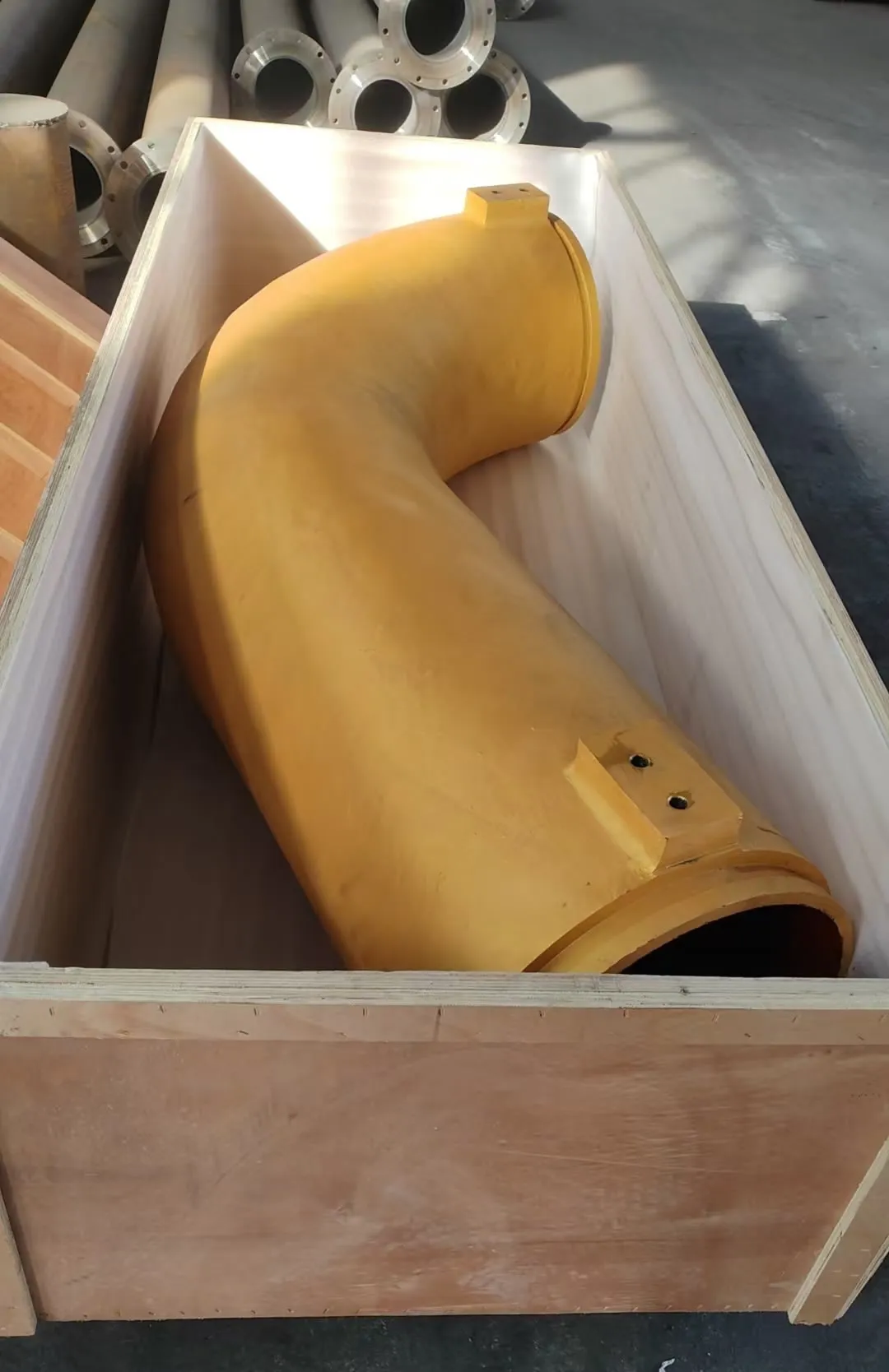 Ni-hard pipe paint