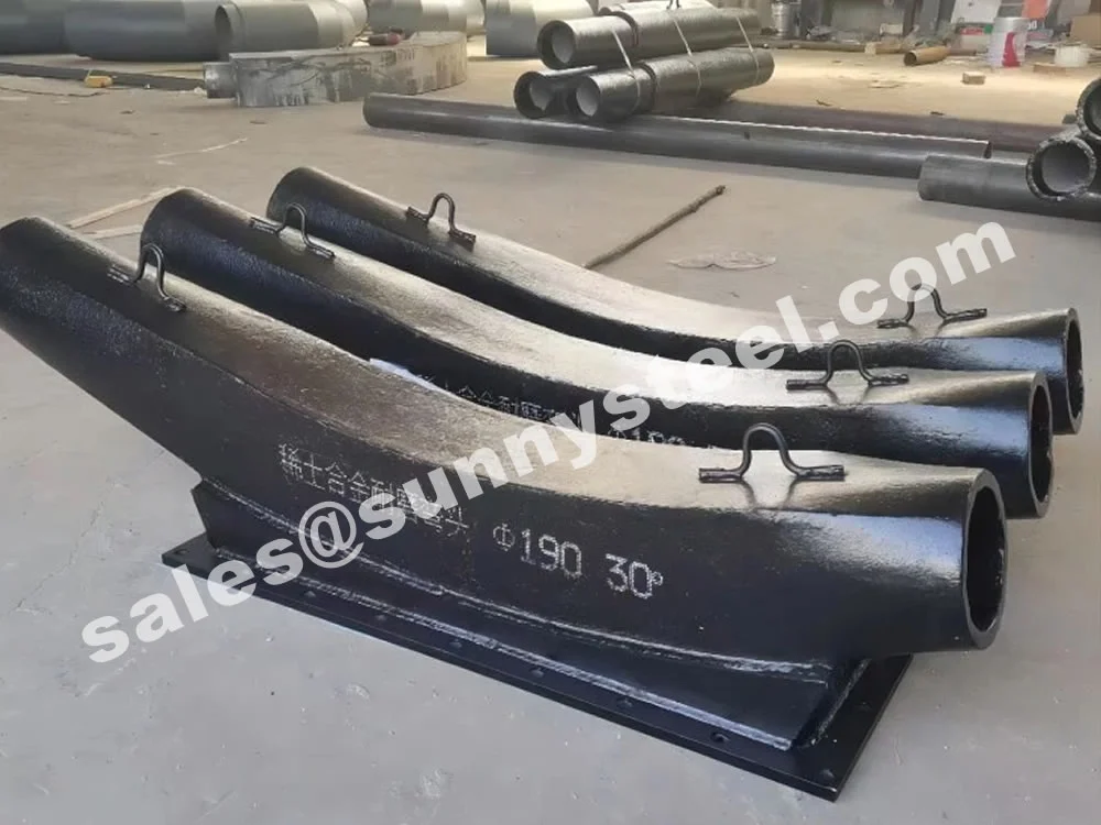 Abrasion Resistant Pipe Bend