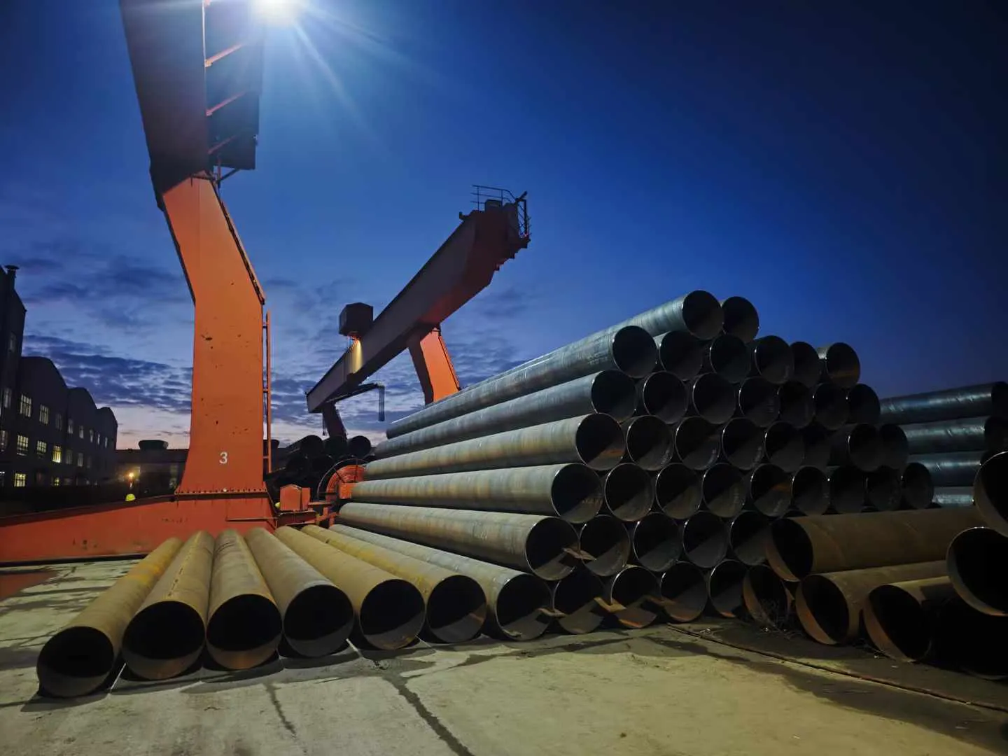 SSAW pipes in stock