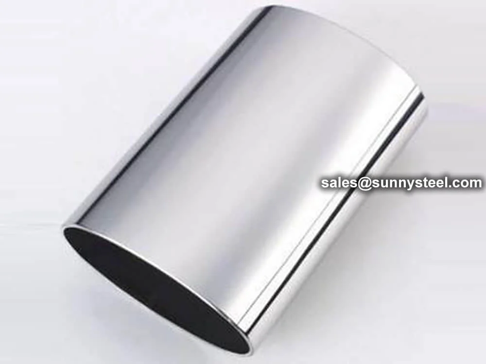 Oval Stainless Steel Piping