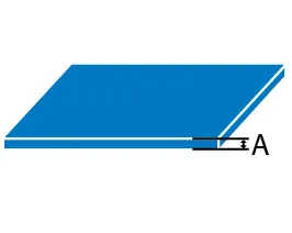 316 Stainless Plate cross-section showing corrosion-resistant properties
