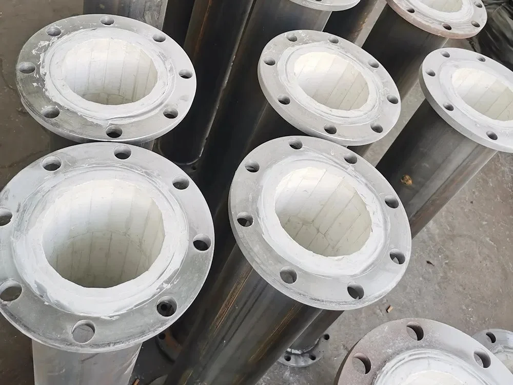 Weldable Ceramic Tile Lined Pipe